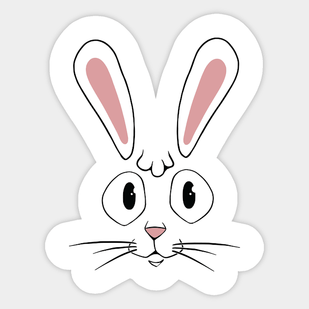 Easter bunny Sticker by HBfunshirts